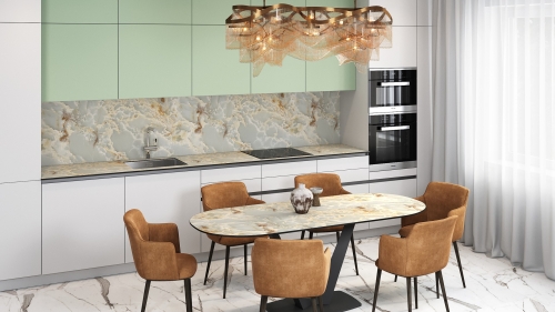 Столешница из компакт плиты Алтай