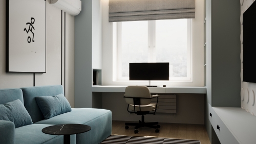 ЛМДФ PS Smart Светлый циан (матовый)