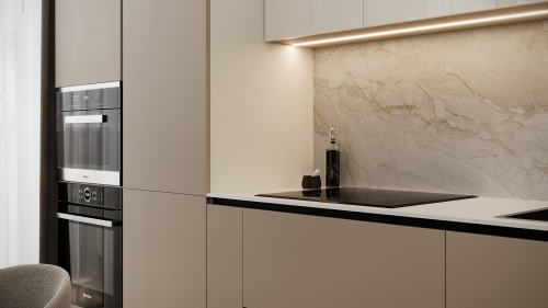 ЛМДФ PS Smart Светлый кофе (матовый)