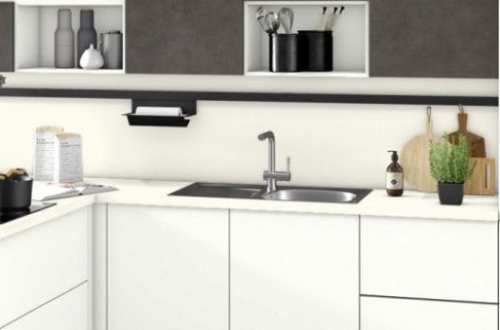 Столешница Платиновый белый