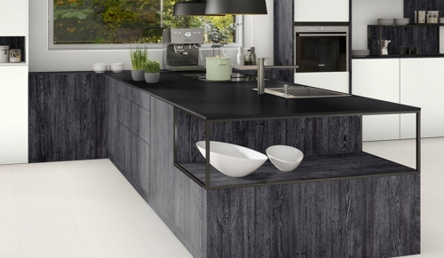 Столешница из компакт плиты Черный ЭГГЕР