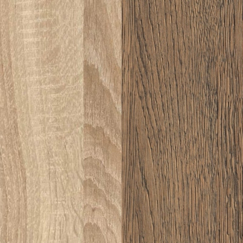 Стеновая панель Дуб Бардолино натуральный/Дуб Бельмонт коричневый ЭГГЕР